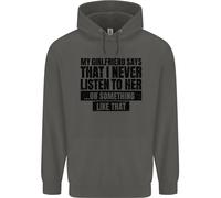 La Mia Ragazza Dice Che Non Sono Divertente Slogan Felpa Per Bambini