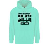 La Mia Ragazza Dice Che Non Sono Divertente Slogan Felpa Per Bambini