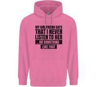 La Mia Ragazza Dice Che Non Sono Divertente Slogan Felpa Uomo