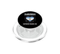 La mia ragazza è argentina niente mi spaventa - Argentina PopSockets PopGrip per MagSafe