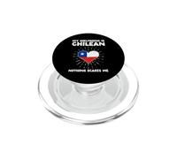 La mia ragazza è cilena Niente mi spaventa - Cile Heart PopSockets PopGrip per MagSafe