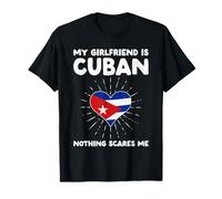 La mia Ragazza è Cubana Nulla Mi spaventa - Cuba Heart Maglietta