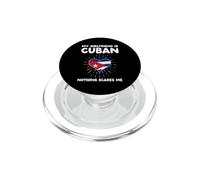 La mia ragazza è cubana nulla mi spaventa - Cuba Heart PopSockets PopGrip per MagSafe