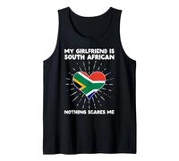 La mia Ragazza è sudafricana Niente Mi spaventa - Africa Canotta