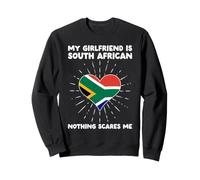 La mia Ragazza è sudafricana Niente Mi spaventa - Africa Felpa