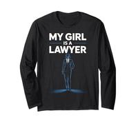La mia ragazza è un avvocato Avvocato femminile Orgoglio professionale legale Maglia a Manica