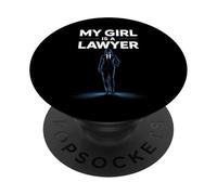 La mia ragazza è un avvocato Avvocato femminile Orgoglio professionale legale PopSockets PopGrip Adesivo