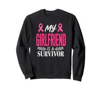 La mia Ragazza è Una consapevolezza del Cancro al Seno sopravvissuta Felpa