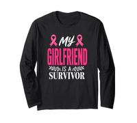 La mia Ragazza è Una consapevolezza del Cancro al Seno sopravvissuta Maglia a Manica
