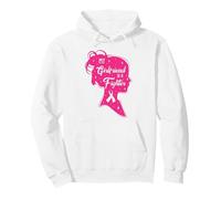 La mia Ragazza è Una Donna sopravvissuta al Cancro al Seno da combattente Felpa con Cappuccio
