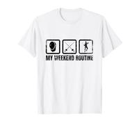 La mia Routine del fine Settimana Appassionato di Scherma Maglietta