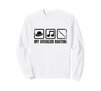 La mia Routine del fine Settimana Insegnante di clarinetto Felpa