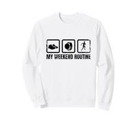 La mia Routine del fine Settimana Jogger Jogging Felpa