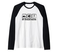 La mia Routine del fine Settimana Jogger Jogging Maglia con Maniche Raglan