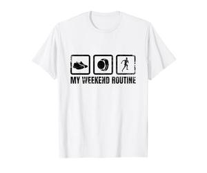 La mia Routine del fine Settimana Jogger Jogging Maglietta
