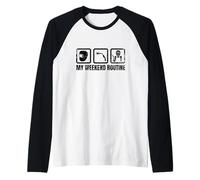 La mia Routine del fine Settimana Saldatore Amante dei Maglia con Maniche Raglan