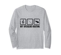 La mia Routine del fine Settimana Violin Enthusiast Cello Maglia a Manica