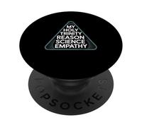 La Mia Santissima Trinità: Ragione, Scienza, Empatia PopSockets PopGrip Adesivo