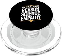 La Mia Santissima Trinità: Ragione, Scienza, Empatia PopSockets PopGrip per MagSafe