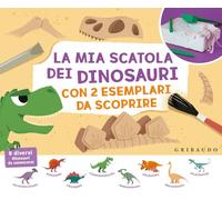 La mia scatola dei dinosauri con 2 esemplari da scoprire. Ediz. illustrata. Con 2 dinosauri. Con gadget