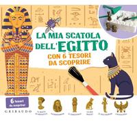 La mia scatola dell'Egitto con 6 tesori da scoprire. Con gadget