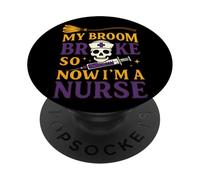 La mia scopa si è rotta così ora sono un'infermiera PopSockets PopGrip Adesivo