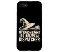 La mia scopa si è rotta, così sono diventata una strega di Halloween del dispatcher Custodia per iPhone SE (2020) / 7/8