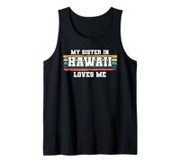 La mia Sorella alle Hawaii Mi AMA retrò Vintage Americano Canotta