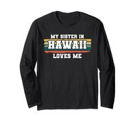 La mia Sorella alle Hawaii Mi AMA retrò Vintage Americano Maglia a Manica