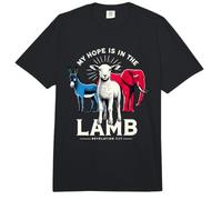 La mia Speranza è nell'agnello Comfort Colors Adult Heavyweight T-Shirt