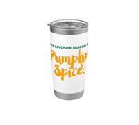 La mia stagione preferita è Pumpkin Spice Bicchiere termico in acciaio inox doppia parete