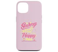 La mia stanza da cucito è il mio posto felice Custodia per iPhone 13