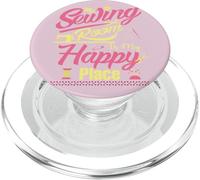 La mia stanza da cucito è il mio posto felice PopSockets PopGrip per MagSafe