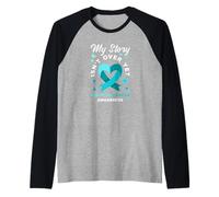 La mia Storia Non è Ancora finita consapevolezza del Cancro cervicale Maglia con Maniche Raglan