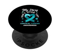 La mia storia non è ancora finita consapevolezza del cancro cervicale PopSockets PopGrip Adesivo