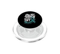 La mia storia non è ancora finita consapevolezza del cancro cervicale PopSockets PopGrip per MagSafe