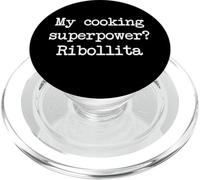 La mia superpotenza di cucina Ribollita Divertente Ribollita Minimalista PopSockets PopGrip per MagSafe