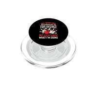La mia tecnica di bowling è segreta, nemmeno io so cosa sto facendo PopSockets PopGrip per MagSafe