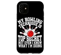 La mia tecnica di bowling è top secret, nemmeno io so cosa sono Custodia per iPhone 11