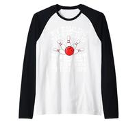 La mia Tecnica di Bowling è Top Secret, nemmeno io so Cosa Sono Maglia con Maniche Raglan