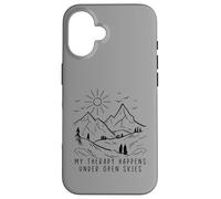 La mia terapia avviene sotto cieli aperti Custodia per iPhone 16