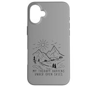 La mia terapia avviene sotto cieli aperti Custodia per iPhone 16 Plus