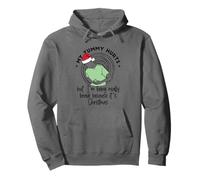 LA MIA Tummy Fa Male MA Sono Coraggioso perché È Natale Meme Felpa con Cappuccio