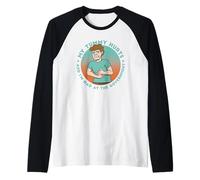LA MIA Tummy Male E Sono Mad al Governo Divertente Stomaco Meme Maglia con Maniche Raglan
