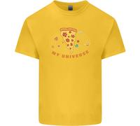 La Mia Università Della Pizza Maglietta Divertente Per Bambini E Bambine