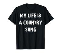 La mia Vita è Una Canzone Country Maglietta