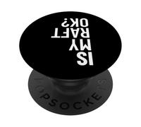 La mia zattera va bene Proud Raft Team Funny Whitewater Rafting PopSockets PopGrip Adesivo