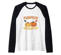 La mia zucca preferita mi chiama Grandpop Ringraziamento Maglia con Maniche Raglan