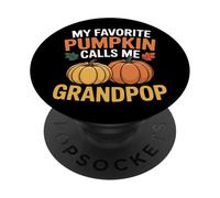 La mia zucca preferita mi chiama Grandpop Ringraziamento PopSockets PopGrip Adesivo