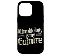 La microbiologia è la mia cultura Microbiologo Custodia per iPhone 14 Pro Max
